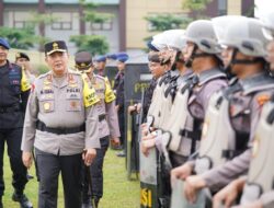 Pimpin Apel Kesiapan Pengamanan, Irjen Iqbal : Polda Riau Siap Amankan Proses Pemilu Termasuk Tahapan Kampanye