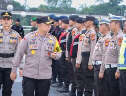 Polres Siak Gelar Apel Kesiapan Pengamanan Pleno Tingkat Kabupaten Siak