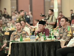 Bupati Rohil Hadiri Rapat Pimpinan TNI-Polri Se-Provinsi Riau