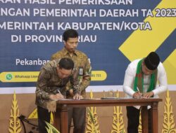 12 Kali Pemerintah Kabupaten Pelalawan Terima Opini WTP dari BPK RI