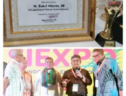 SIEXPO AWARD 2024, H Zukri SE Dinobatkan Sebagai Bupati Visioner Petani Sawit Indonesia