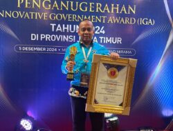 H.Zukri Kembali Meraih Penghargaan Bergengsi Dalam Ajang Innovative Government Awards