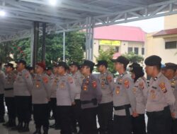 Polres Batu Bara Gelar Apel Pengamanan Natal 2024 dan Tahun Baru 2025