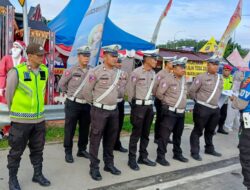 Kabag Ops Polres Simalungun Pimpin Apel Kesiapan Pengamanan Arus Mudik Tahun Baru 2025