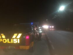 Polres Batu Bara, Melaksanakan Kegiatan Patroli Kota Presisi Blue Light