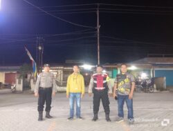 Personil Polsek Medang Deras Melaksanakan Kegiatan Patroli Malam, Antisipasi Terjadinya Genk Motor