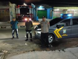 Kapolsek Labuhan Ruku AKP Cecep Suhendra mengatakan kegiatan Antisipasi Terjadinya Gangguan Kamtibmas