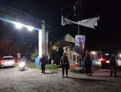 Polsek Lima Puluh Malaksanakan Kegiatan, Patroli Mobile Pada Malam Hari,