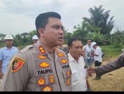 Dukung Program Presiden RI, Kapolres Tinjau Pembukaan Lahan Tanam Jagung