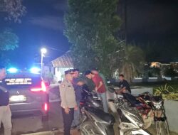 Personil Polsek Indrapura Melaksanakan Kegiatan Antisipasi Gangguan Kamtibmas