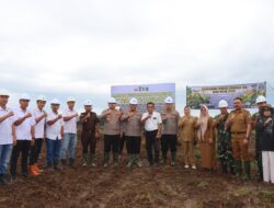 Polres Batu Bara, Melaksanakan Kegiatan Peninjauan Lahan Ketahanan Pangan…