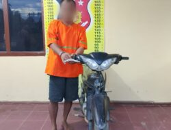 Polsek Perdagangan Tangkap Pelaku Pencurian Motor di Bandar Setelah 6 Bulan Buron