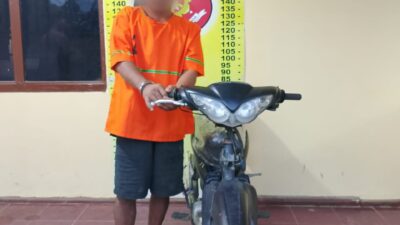 Polsek Perdagangan Tangkap Pelaku Pencurian Motor di Bandar Setelah 6 Bulan Buron