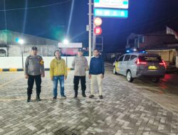 Kapolsek Medang Deras AKP Abdi Tansar SH, MH, Melaksanakan Kegiatan Antisipasi Kejahatann Begal