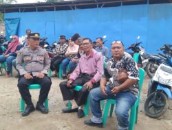 Binmas Polsek Indrapura Gandeng Tokoh Masyarakat Jaga Stabilitas Kamtibmas