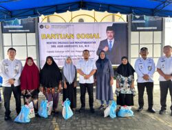 Lapas Labuhan Ruku Salurkan Bantuan Sosial 100 Paket Kepada Keluarga Warga Binaan dan Masyarakat Sekitar