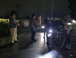 Polsek Indrapura AKP Reynold Silalahi SH, Melaksanakan Kegiatan Patroli Antisipasi Gangguan Kantibmas