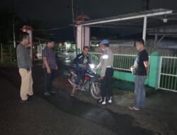 Polsek Indrapura AKP Reynold Silalahi SH, Melaksanakan Kegiatan Patroli Antisipasi Gangguan Kantibmas