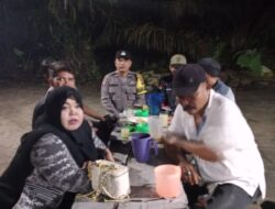 Polsek Bosar Maligas Dampingi Pemeriksaan HIV dan Lakukan Pembinaan Kamtibmas