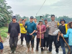 Personil Polsek Lima Puluh Melaksanakan Kegiatan Cooling System dan Menjaga Harkamtibmas