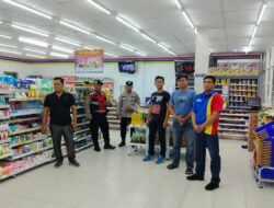 Personil Polsek Medang Deras, Melaksanakan Kegiatan Patroli Malam Antisipasi Kejahatann Geng Motor