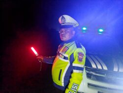 Blue Light Patrol Sat Lantas Polres Simalungun Antisipasi Pelanggaran dan Kecelakaan Lalu Lintas di Jalur Asahan