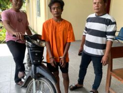Kanit Reskrim Polsek Indrapura, Tangkap Pelaku Di Duga Tindak Pidana Pencurian