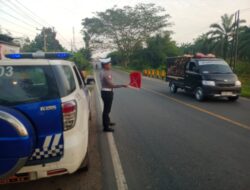 Sat Lantas Polres Batu Bara,Gelar Patroli,Guna mencegah Terjadinya Laka Lantas