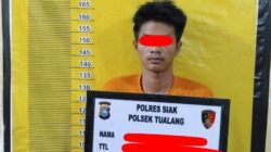 Pelaku di 6 TKP C3, Berhasil di Bekuk Tim Opsnal Polsek Tualang Beserta Pelaku Penerima Hasil Curian