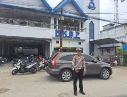 Polres Batu Bara Gelar Patroli dan Pengamanan di Gereja untuk Jaga Kamtibmas dan Kelancaran Lalu Lintas