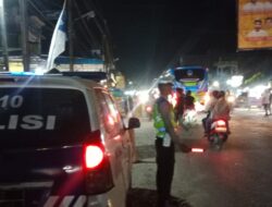 Sat Lantas Polres Batu Bara, Melaksanakan Kegiatan Patroli Blue Light