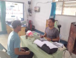 Sat Lantas Polres Batu Bara,Unit Gakkum , Melaksanakan Kegiatan Interogasi, Bernama Koko