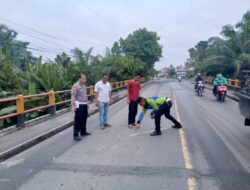Sp. Motor Alami Laka Lantas Tunggal Namun Di Katakan Korban Begal, Ini Pernyataan Polres Batu Bara