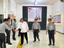 Lapas Labuhan Ruku Sambut Kunjungan Kerja Kakanwil Ditjenpas Sumut