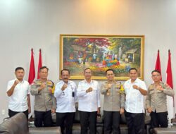 TINGKATKAN SINERGITAS ANTAR INSTANSI KALAPAS LABUHAN RUKU KELAS IIA KUNJUNGI KAPOLRES ASAHAN