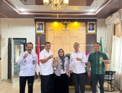 Pererat Silaturahmi, Lapas Labuhan Ruku Sambangi Pengadilan Negeri Kisaran