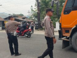 Polsek Indrapura, Melaksanakan Kegiatan Pengaturan Arus Lalulintas
