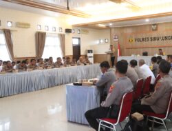 Kapolres Simalungun Tekankan Pentingnya Ketahanan Pangan dan Penegakan Hukum dalam Rapim Jajaran