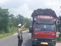 Ops Keselamatan Toba, Kasat Lantas Polres Simalungun Tegaskan Pengawasan Ketat Truk ODOL Jelang Idul Fitri 1446 H