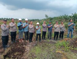 Program 100 Hari Asta Cita Presiden: Polres Bengkalis dan Polsek Mandau Tanam Jagung Seluas 6 Hektar