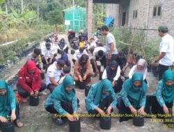 Polsek Labuhan Ruku Hadiri Penanaman Cabai Ketahanan Pangan