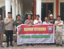 Polres Simalungun Gelar Jumat Curhat dan Jumat Berkah di Masjid Uswatum Balimbingan, Jalin Silaturahmi dan Salurkan Bantuan
