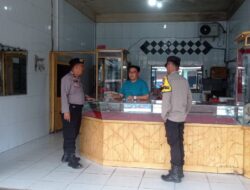 Personil Polsek Labuhan Ruku , Melaksanakan Kegiatan Patroli Guna Antik Gangguan Kamtibmas.