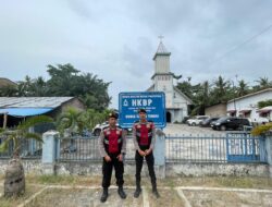 Sat Samapta Polres Batu Bara,Gelar Pengamanan Tempat Ibadah.