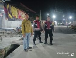 Gelar Piket Satfung, Giat Personil Polsek Medang Deras.