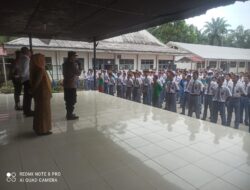 Polsek Labuhan Ruku, Melaksanakan Kegiatan Police Go To School, Antisipasi Maraknya Geng Motor.