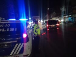 Sat Lantas Polres Batu Bara,Gelar Patroli Blue Light Di Wilayah Hukum Polres Batu Bara.