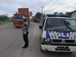 Sat Lantas Polres Batu Bara , pastikan Kenyamanan Bagi Para Pengguna Jalan.