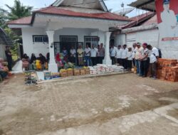 PTPN IV Ragional II Kebun Unit Tinjowan Distrik III Berikan Santunan Talih Kasih Berupa Sembako Kepada Masyarakat. 