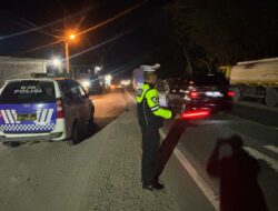 Kasat Lantas Polres Batu Bara , Giat Melaksanakan Kegiatan Personil Blue Light.